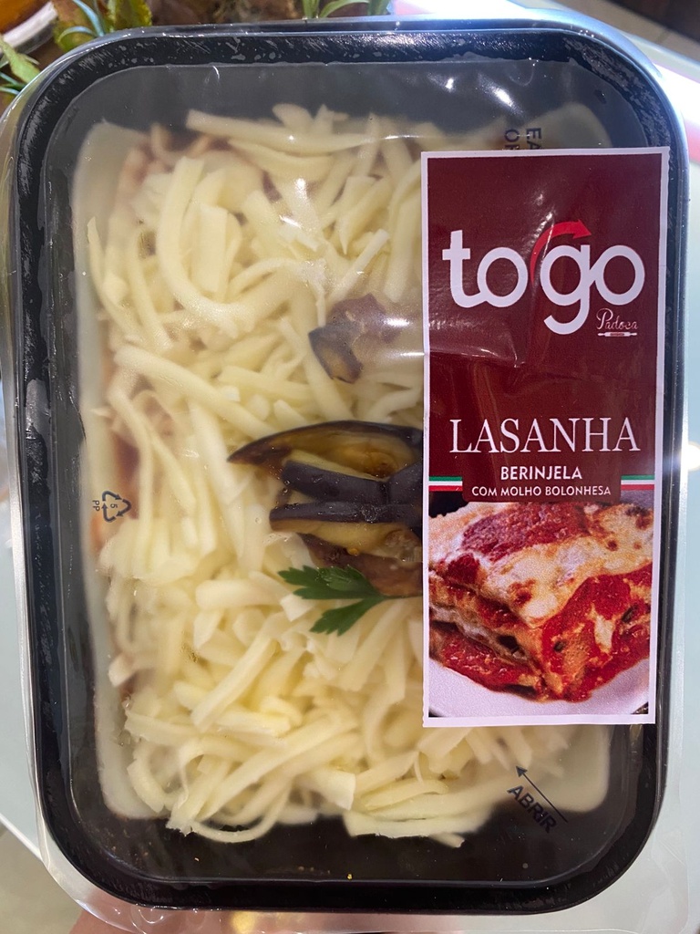 Lasanha de Berinjela 0,500  aprox