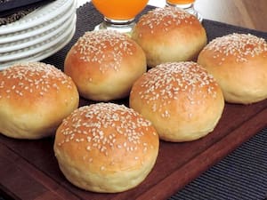 Pão de Hambúrguer 4 unidades