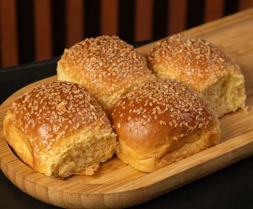 Mini Brioche com Gergelim 8 Unidades