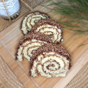 Rocambole Chocolate Bandeja