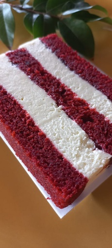 Torta Red Velvet Fatia