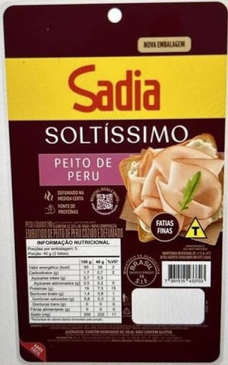 Peito De Peru sadia